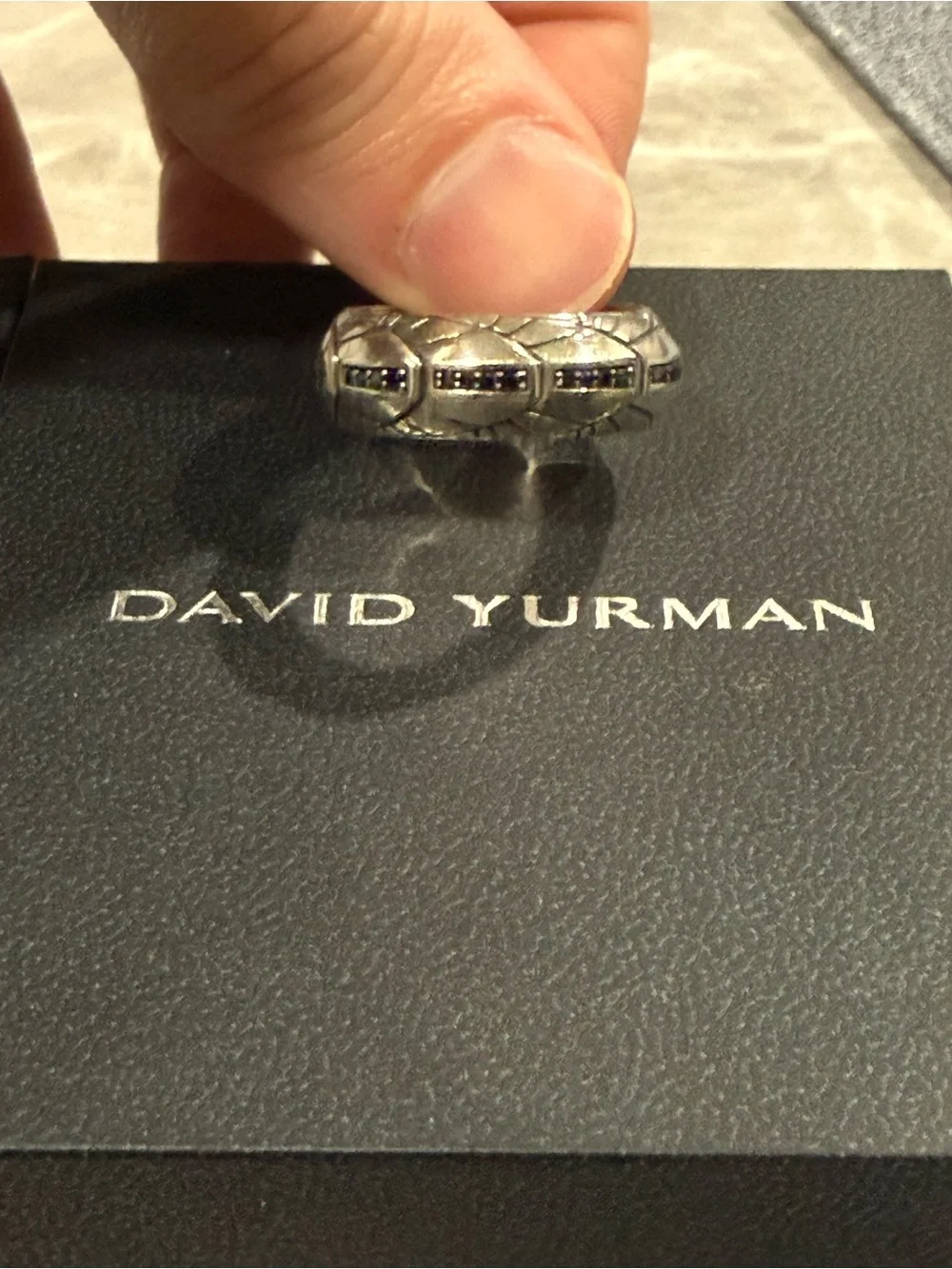 David Yurman Men’s Empire Band Ring Size 10